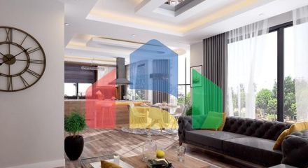 Виллы 4+1 с собственным бассейном в Кадрие Белеке