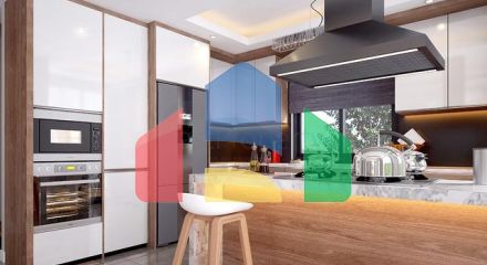 Виллы 4+1 с собственным бассейном в Кадрие Белеке