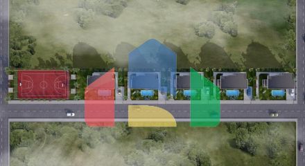 Виллы 4+1 с собственным бассейном в Кадрие Белеке