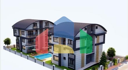1+1 , 2+1 and 3+1 apartments in Belek Antalya area