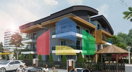 1+1 apartment in Belek Antalya area