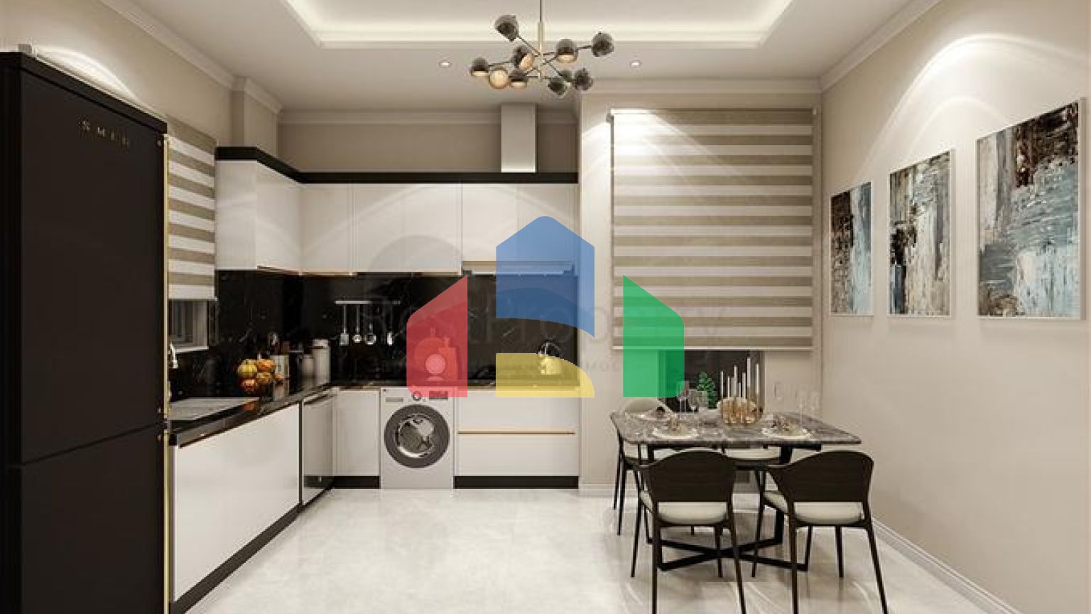 Виллы на завершении строительства в центре Белека