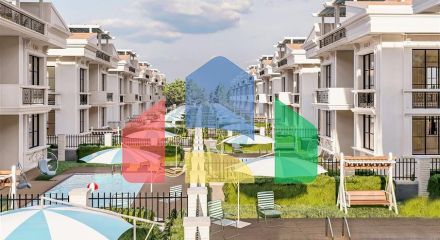 Виллы на завершении строительства в центре Белека