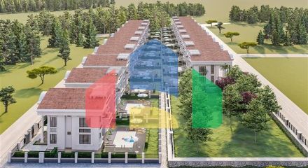 Виллы на завершении строительства в центре Белека