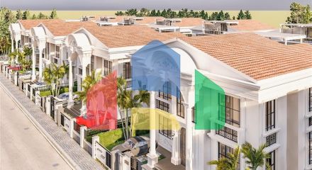 Виллы на завершении строительства в центре Белека