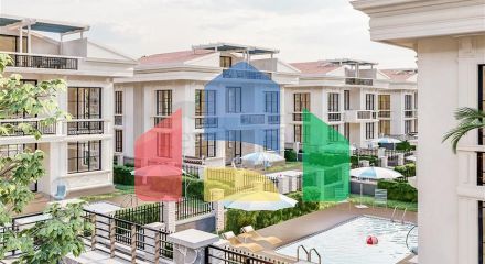 Виллы на завершении строительства в центре Белека