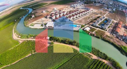 Виллы на завершении строительства в центре Белека