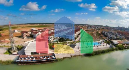 Виллы на завершении строительства в центре Белека