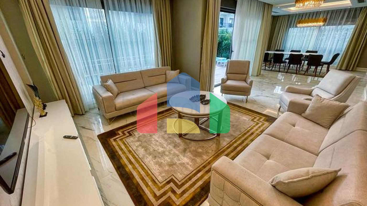 Виллы на завершении строительства в центре Белека