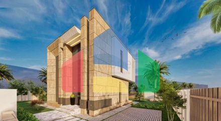 4+1 villa in Belek area of 200 m2 - Antalya