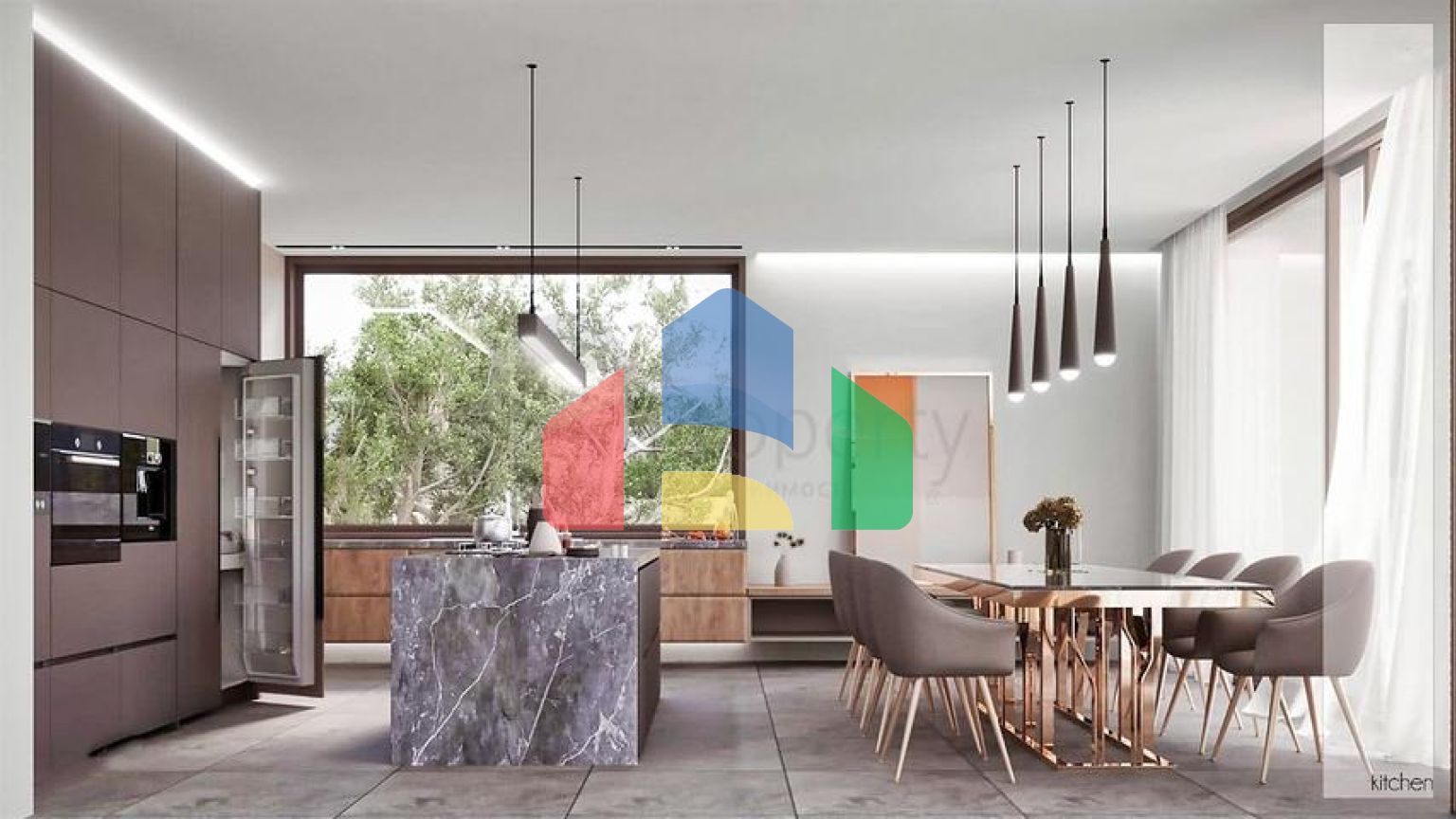 Вілла планування 4 + 1 в районі Белек - Анталія