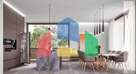 Вілла планування 4 + 1 в районі Белек - Анталія