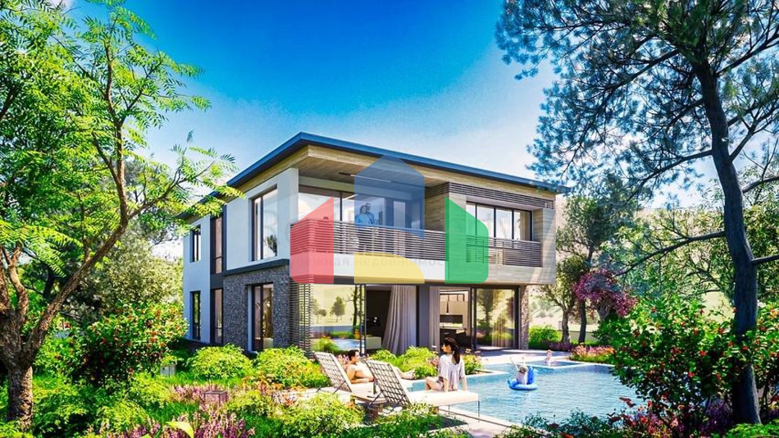 Вілла планування 4 + 1 в районі Белек - Анталія