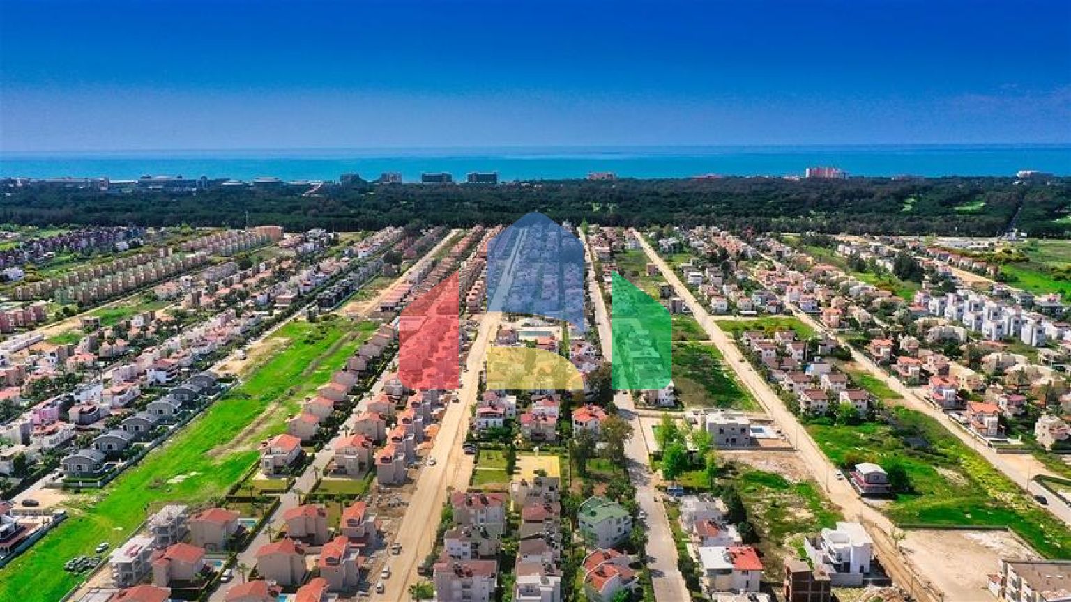 Вілла планування 5 + 1 в районі Белек - Анталія