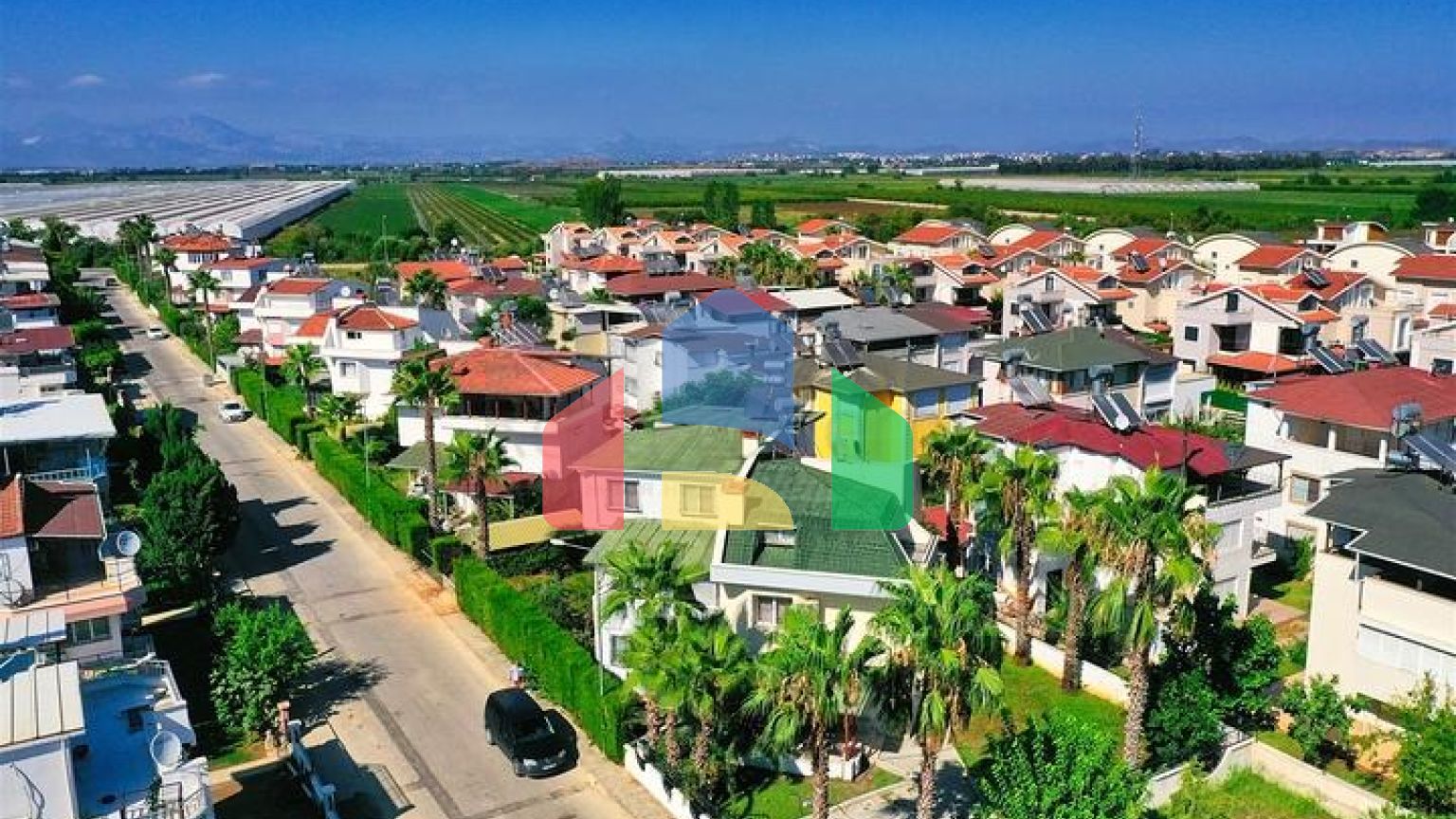 Вілла планування 5 + 1 в районі Белек - Анталія