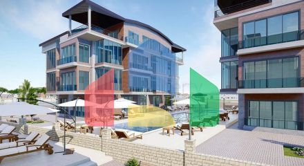 Квартира планування 2 + 1 в районі Белек - Анталія