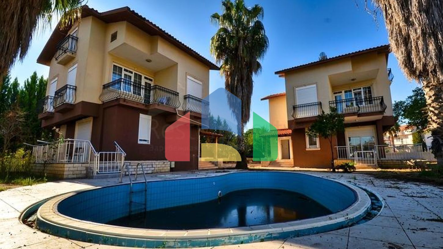 Вілла планування 4 + 1 в районі Белек - Анталія