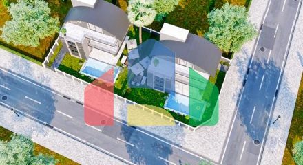 Вилла планировки 4+1 размером 300 м2 в Белеке