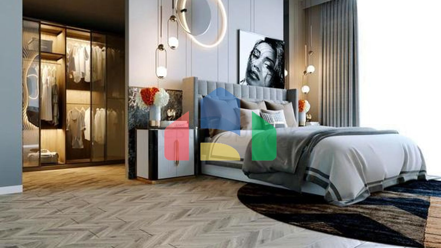 Вилла планировки 4+1 размером 300 м2 в Белеке