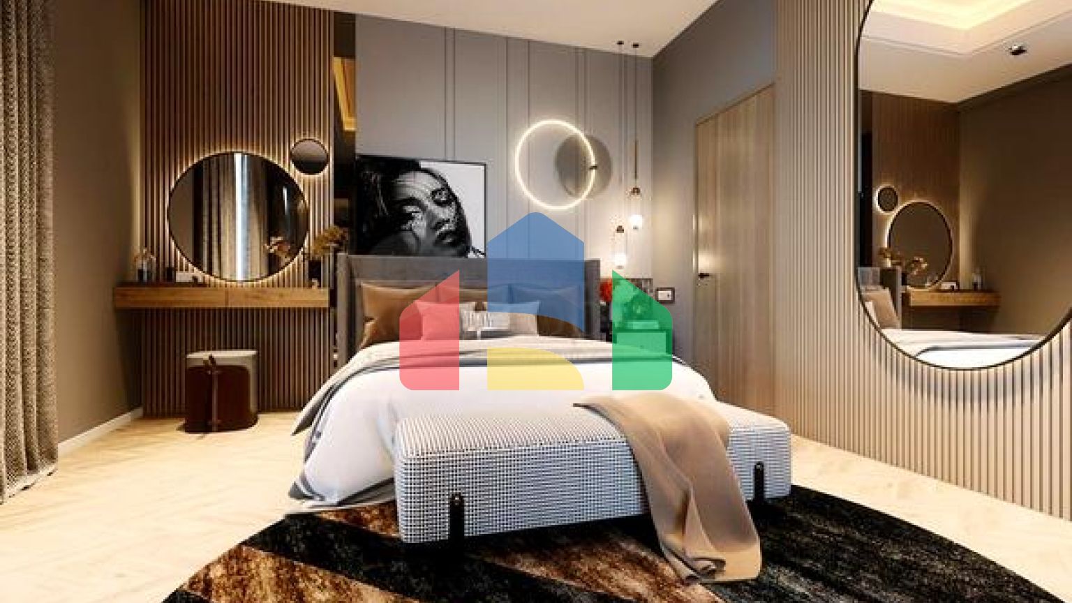 Вилла планировки 4+1 размером 300 м2 в Белеке