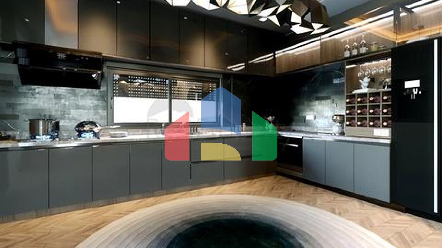 Вилла планировки 4+1 размером 300 м2 в Белеке