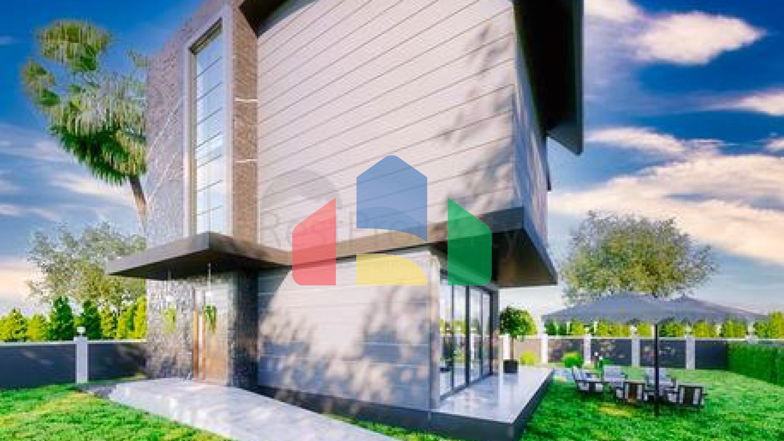 Вилла планировки 4+1 размером 300 м2 в Белеке