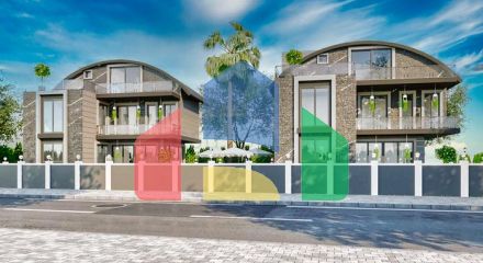 Вилла планировки 4+1 размером 300 м2 в Белеке