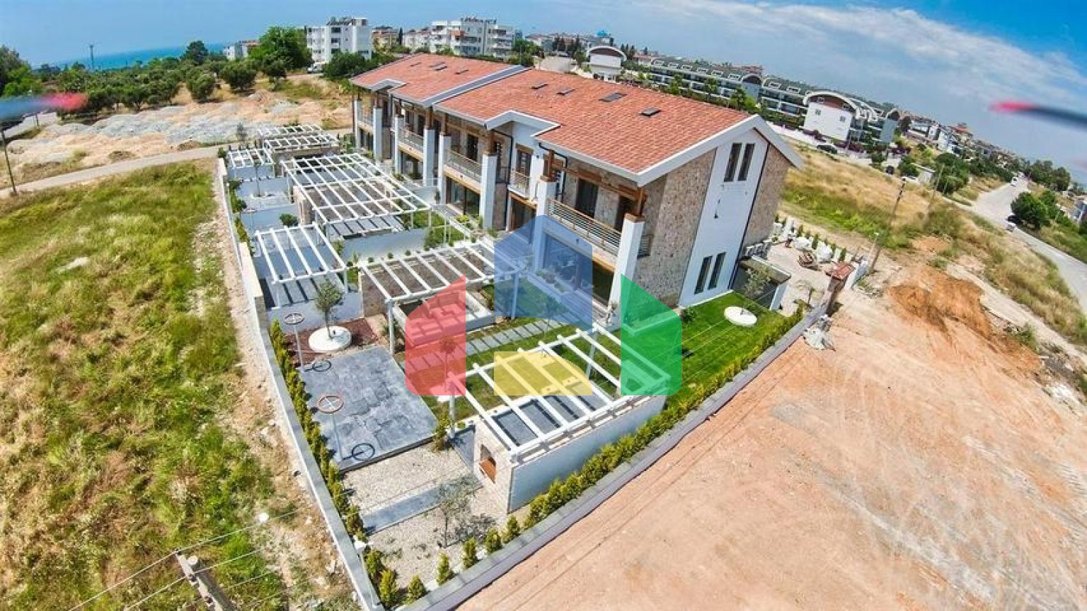 Вілла планування 4 + 1 в районі Белек - Анталія