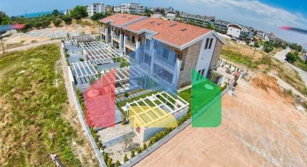 Вілла планування 4 + 1 в районі Белек - Анталія