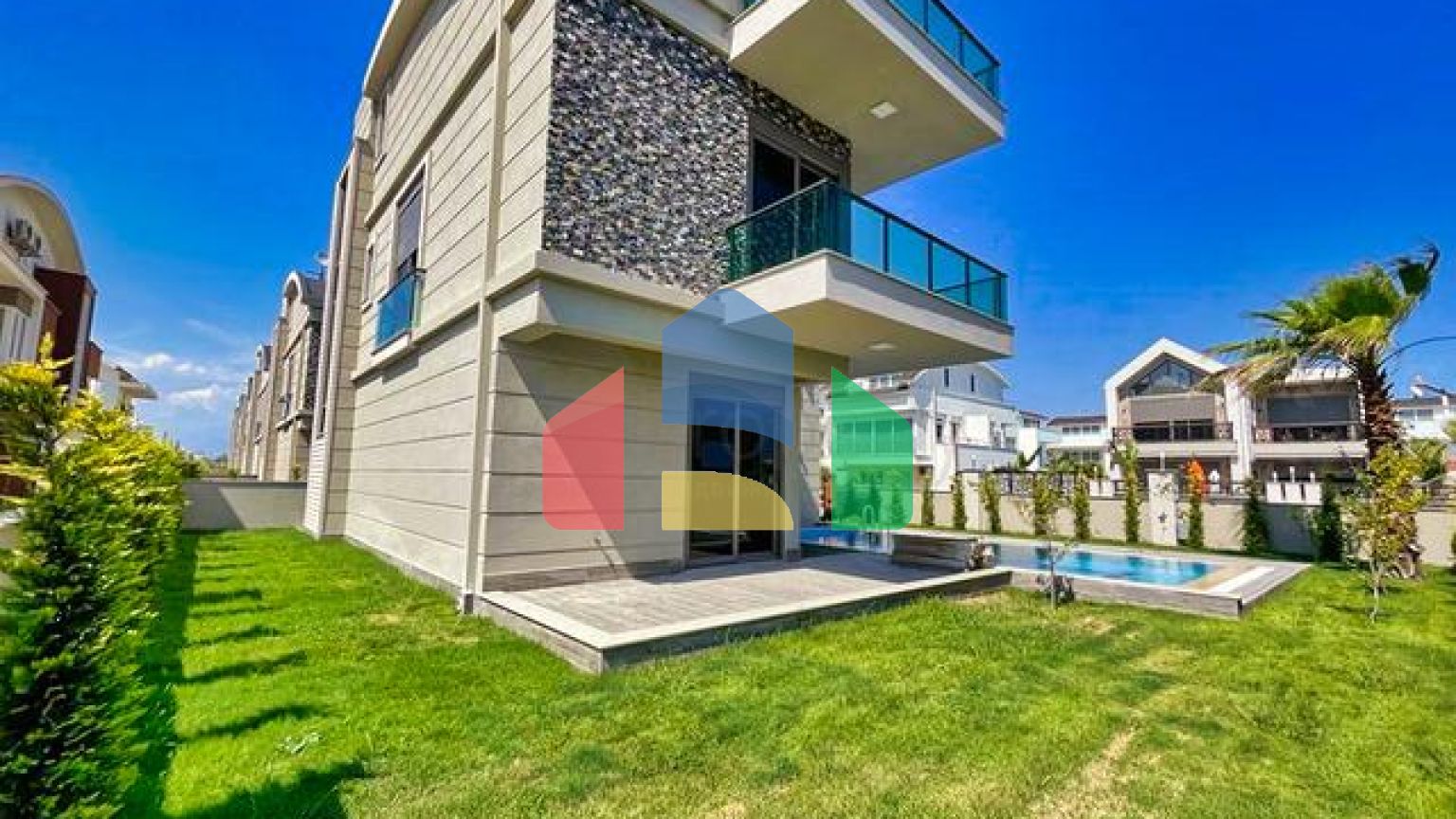 Вілла планування 4 + 1 в районі Белек - Анталія