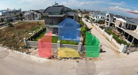 Вілла планування 4 + 1 в районі Белек - Анталія