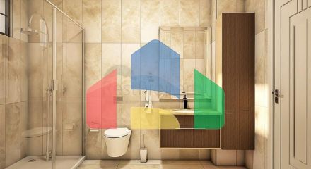 5+3 floor plan apartment in Belek - Antalya area