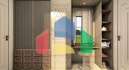 5+3 floor plan apartment in Belek - Antalya area