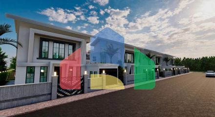 Квартира планировки 5+3 в районе Белек - Анталия