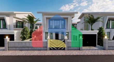 Квартира планировки 5+3 в районе Белек - Анталия