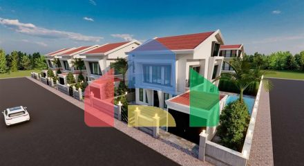 Квартира планировки 5+3 в районе Белек - Анталия