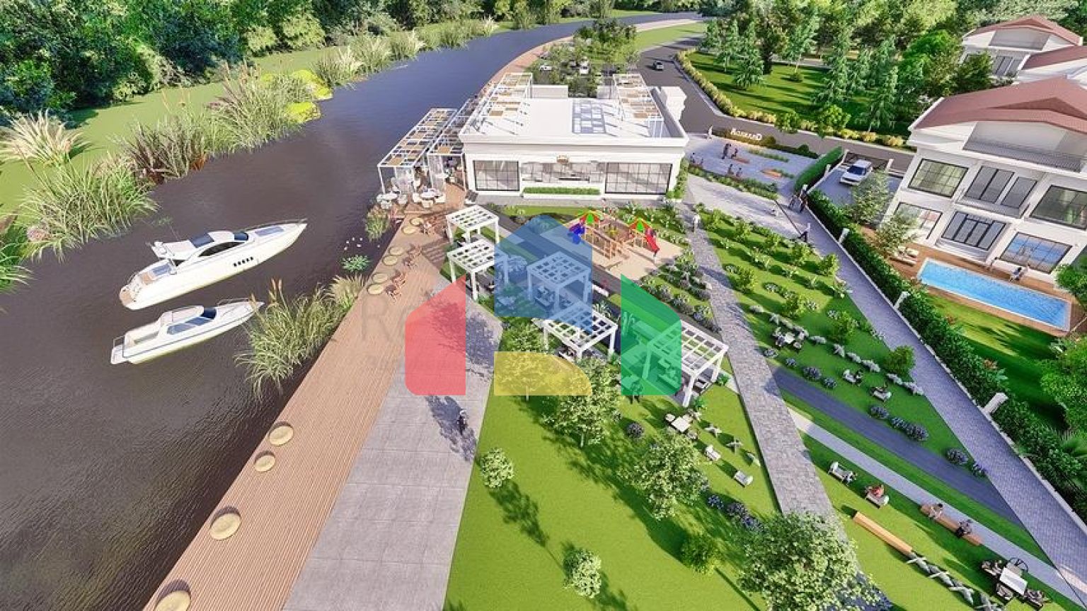 Вилла планировки 6+1 в районе Белек - Анталия