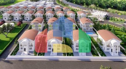 Вилла планировки 6+1 в районе Белек - Анталия