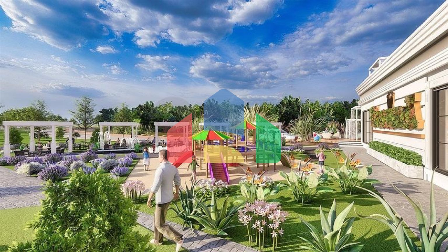 Вилла планировки 6+1 в районе Белек - Анталия