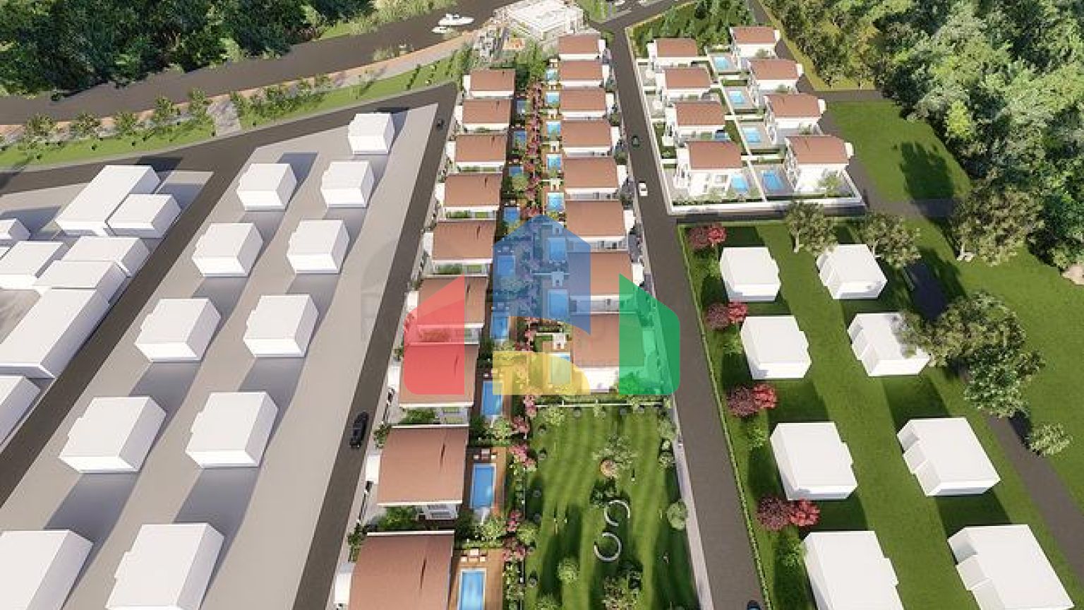 Вилла планировки 6+1 в районе Белек - Анталия