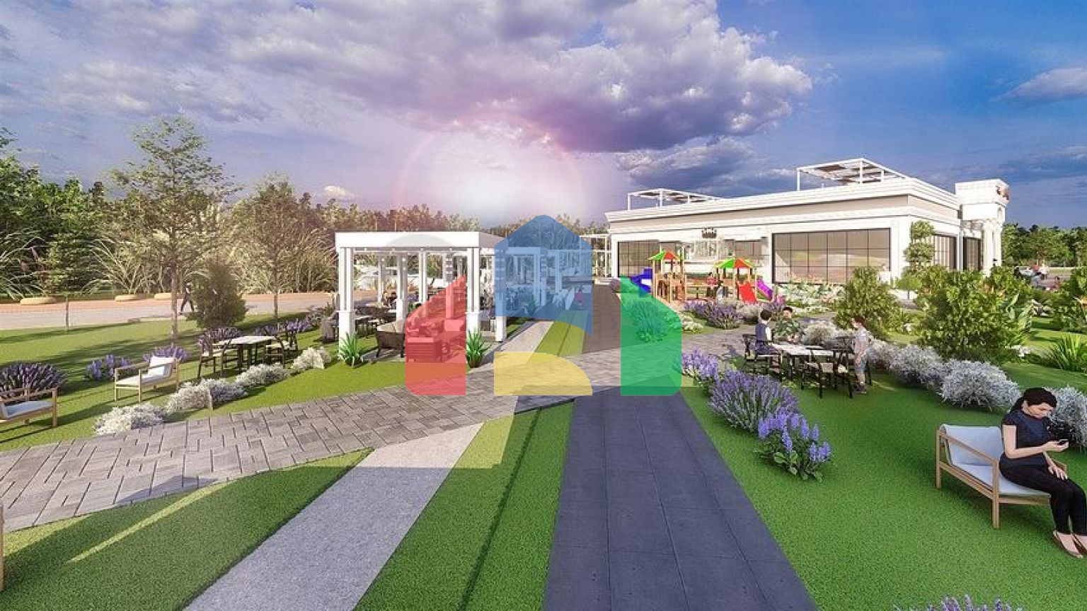 Вилла планировки 6+1 в районе Белек - Анталия