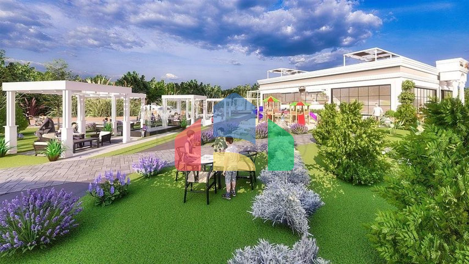 Вилла планировки 6+1 в районе Белек - Анталия