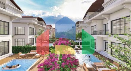 Вилла планировки 6+1 в районе Белек - Анталия