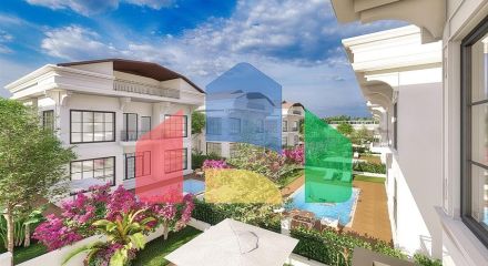 Вилла планировки 6+1 в районе Белек - Анталия