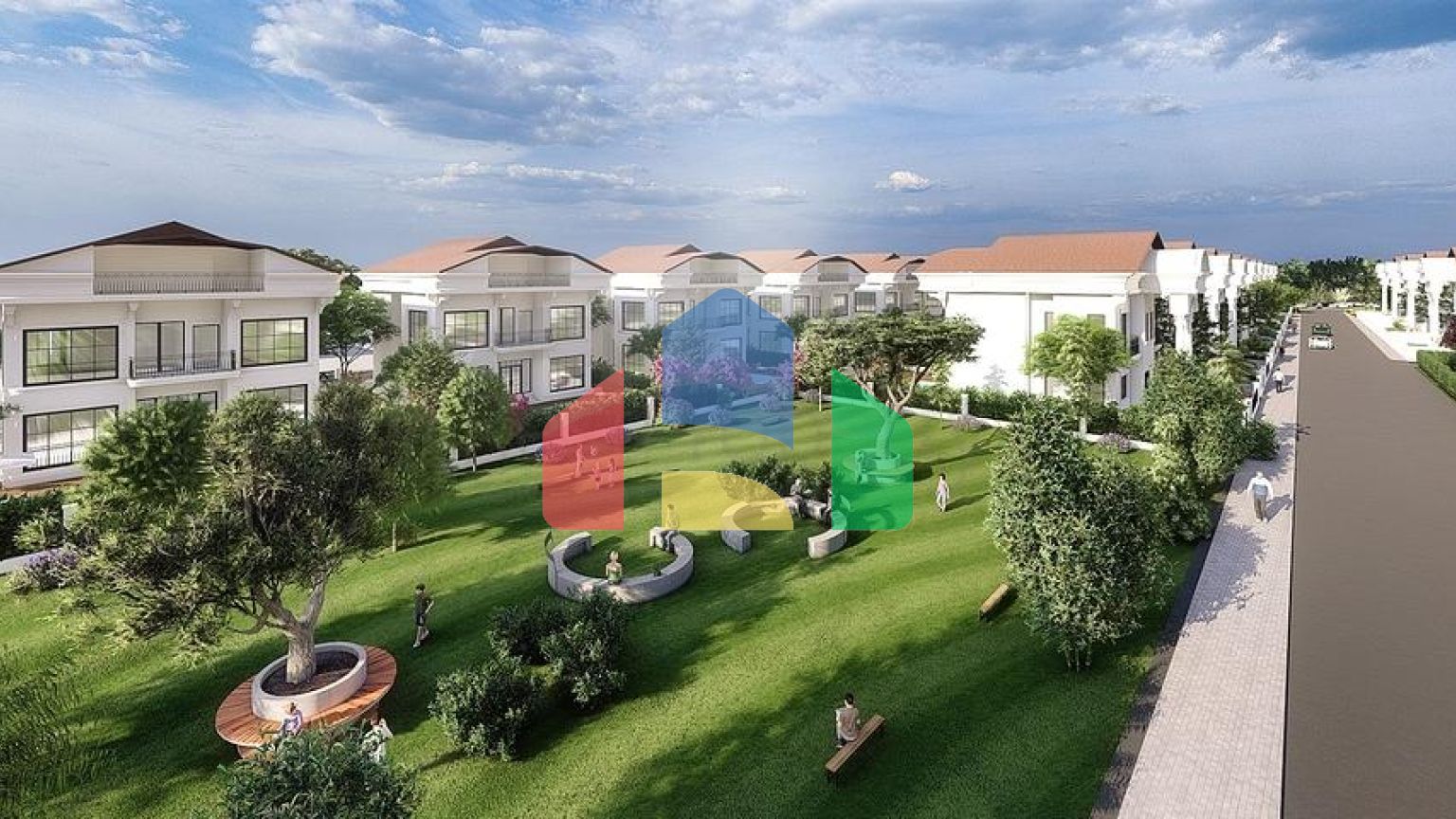 Вилла планировки 6+1 в районе Белек - Анталия