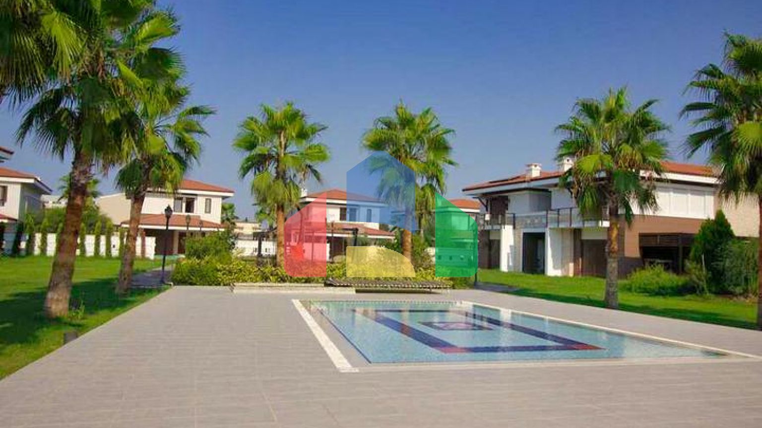 Вилла планировки 3+1 в районе Белек - Анталия