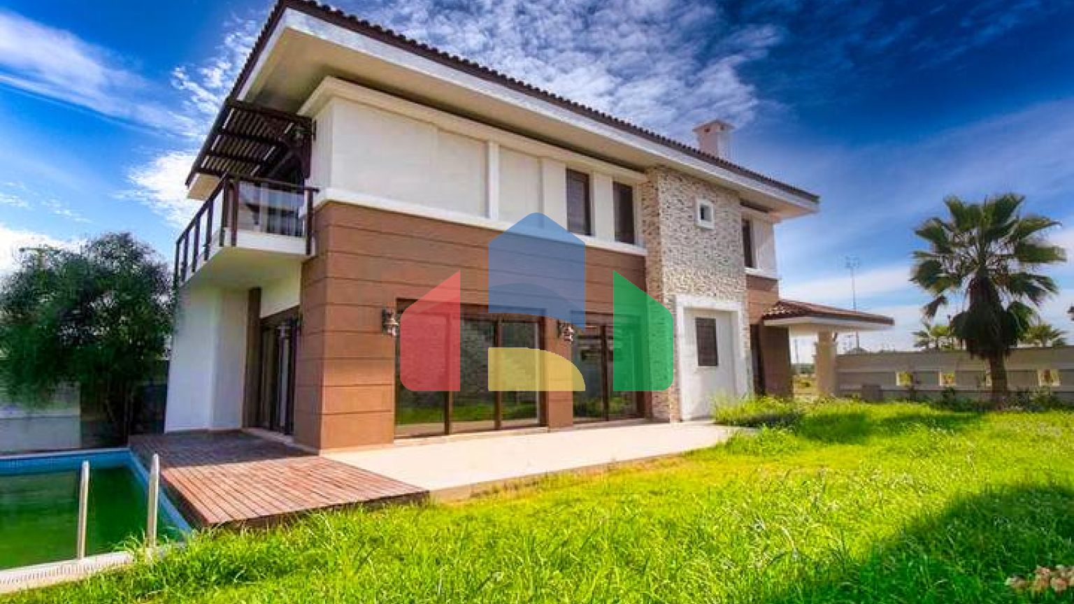 Вилла планировки 3+1 в районе Белек - Анталия