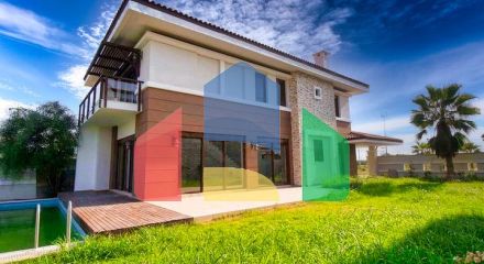 Вилла планировки 3+1 в районе Белек - Анталия