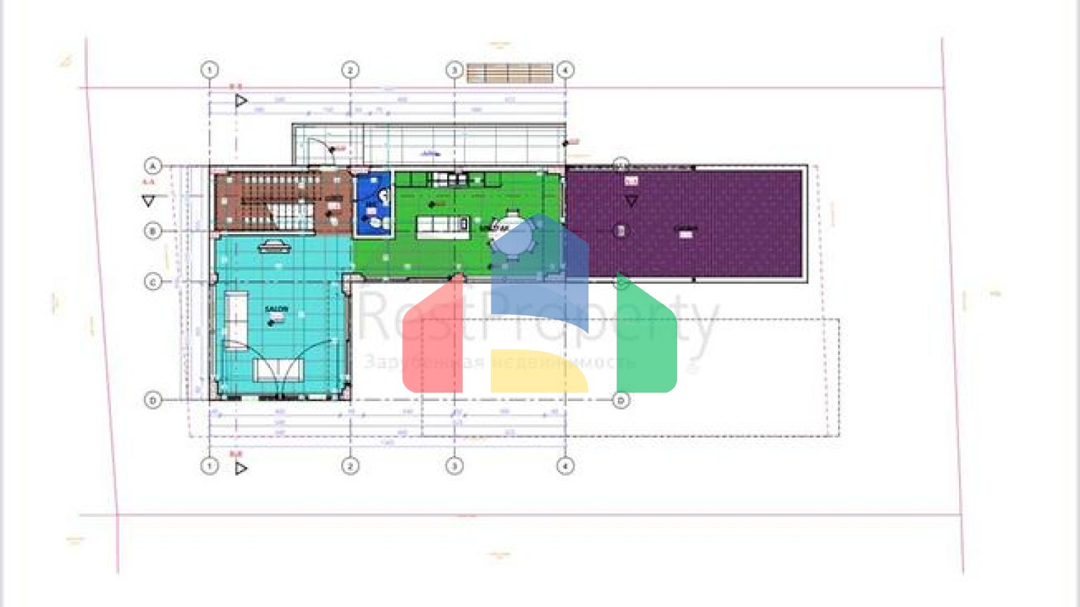 Вілли планування 5 + 1 в районі Белек - Анталія