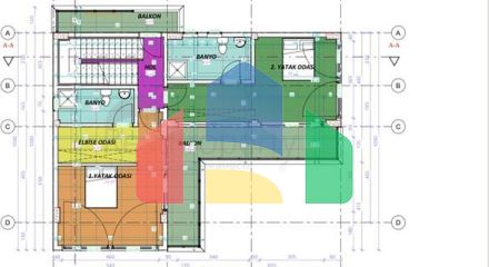 Вілли планування 5 + 1 в районі Белек - Анталія